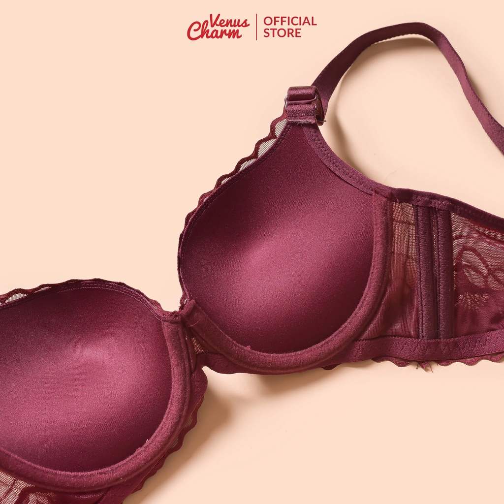 Áo lót có gọng đệm vừa Venus Charm nâng ngực tự nhiên vừa phải 1141