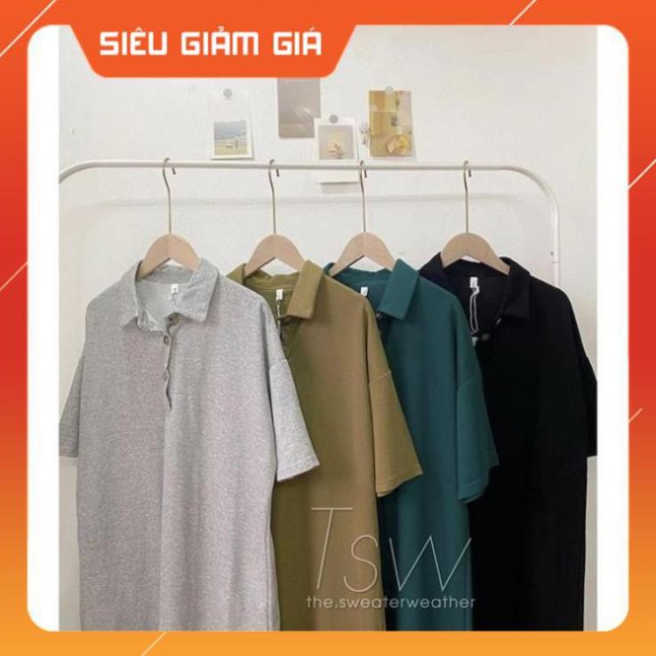 Váy Phông Polo- Đầm Polo Dáng Rộng Chất Thun Dày Đẹp M9007 -Teen 888
