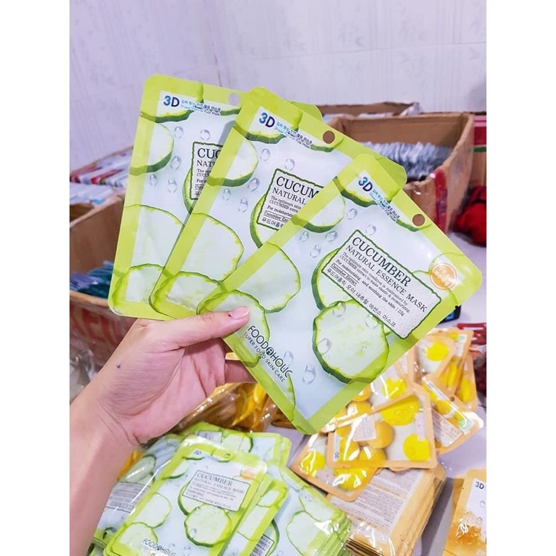 Mặt nạ 3D Foodaholic Cucumber