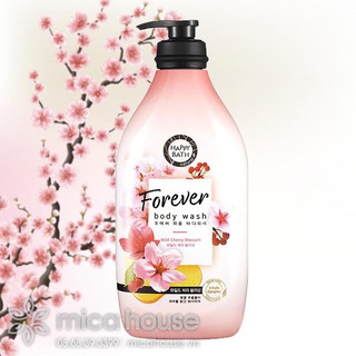Sữa tắm Happy Bath 900ml mẫu mới
