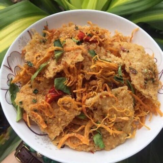 Cơm cháy khô gà siêu ngon lẻ = sỉ  hũ 500gr