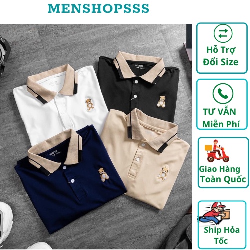 Áo polo nam cổ bẻ Teader, áo thun nam chất liệu cotton cá sấu cao cấp Trend 2022
