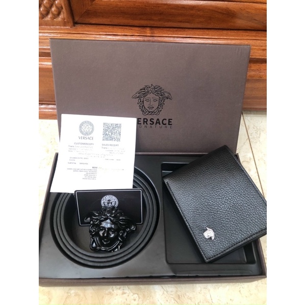 set thắt lưng versac tặng kèm ví fullbox túi giấyFreeship