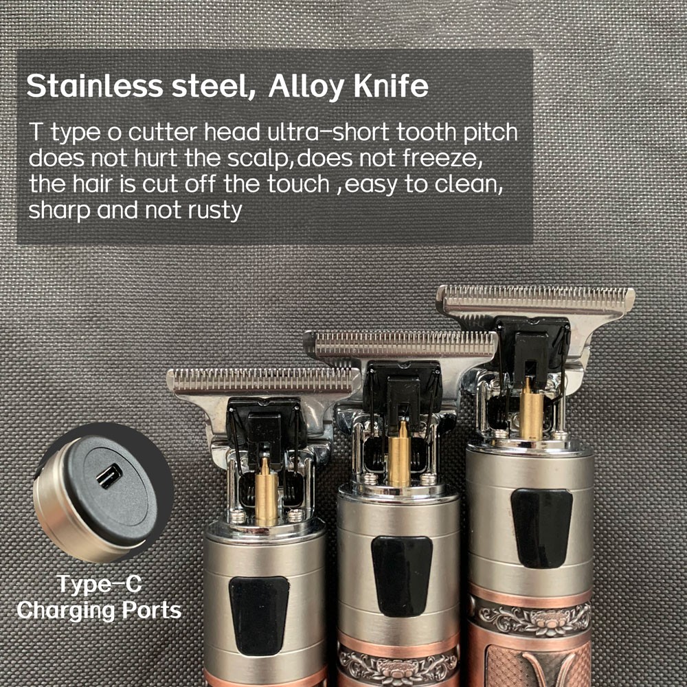 Máy cạo râu Hớt Tóc/Cạo Râu 2021 Mới Với Màn Hình LCD Chuyên Dụng Cho Salon