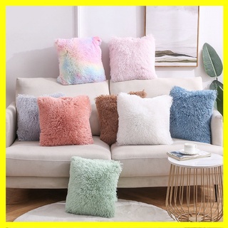 Ლbonnieლ solid color velvet throw pillow cover cushion pillow ocean velvet sofa cushion Home Office goal Pillow Pack-N room bed station giường m sofa bed station
