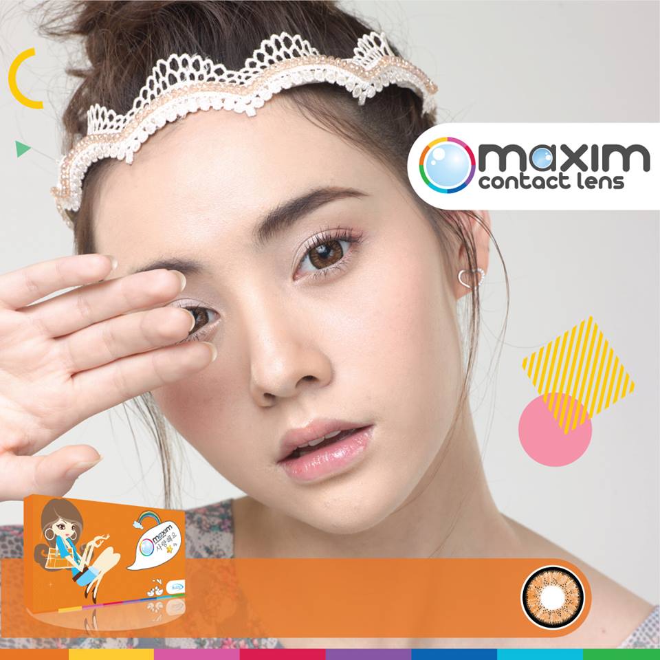 Lens màu 3 tháng Maxim Colors - màu CHOCO BROWN