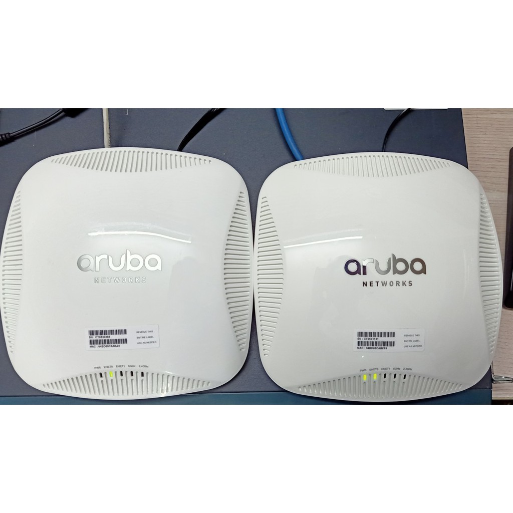 Wifi chuyên dụng Aruba IAP-225 RW chuẩn AC tốc độ cao, Full Box kèm nguồn 12V và chân đế treo trần | BigBuy360 - bigbuy360.vn