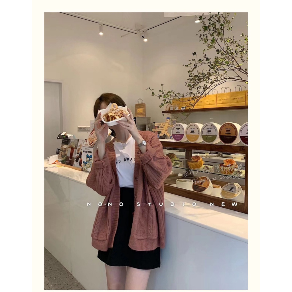 Áo Cadigan Dài Tay Cổ V Dày Dặn Chamia | BigBuy360 - bigbuy360.vn