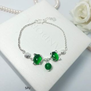 LẮC TAY HỒ LY BẠC S925