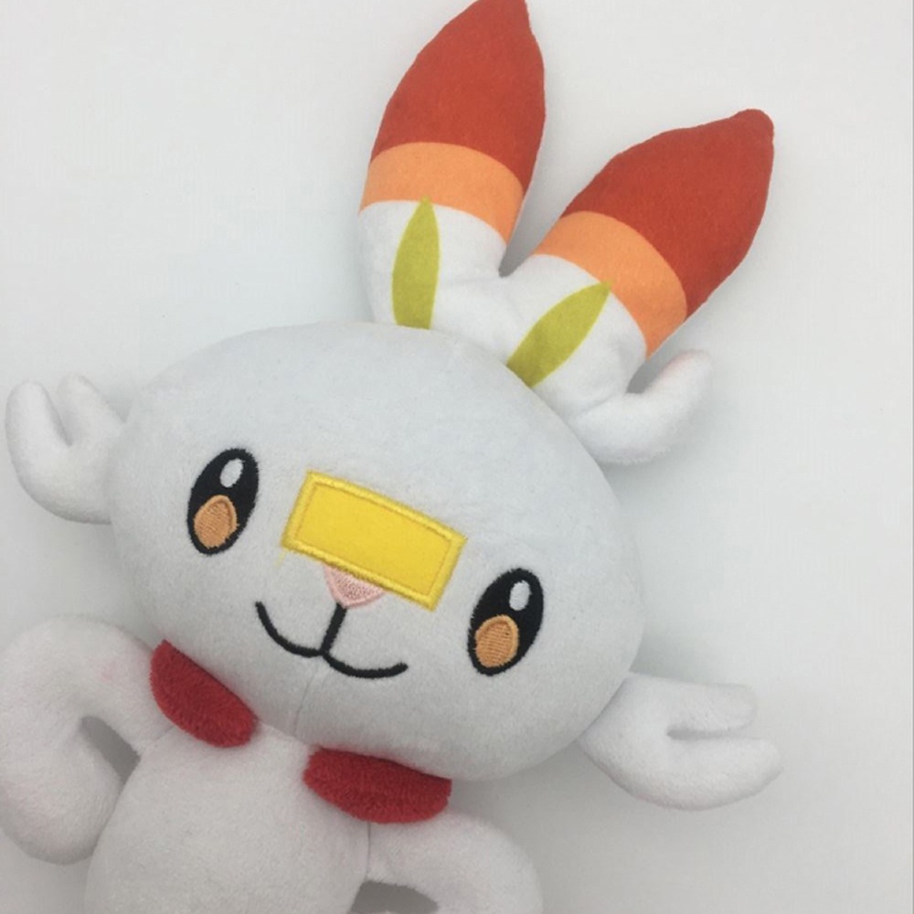1 thú nhồi bông hình chú thỏ Scorbunny Sobble Grookey dễ thương cho bé