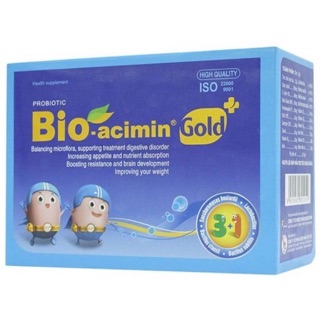 Bio-acimin Gold cốm vi sinh ( hộp 30 gói)