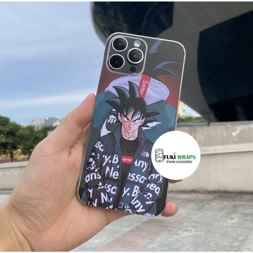 Tấm dán Skin Mặt Sau Sogoku FULL VIỀN Dành Cho 13prm , 12prm , 11prm , ip11 , xr , 6p , 7p , ip12 , ip13 - FukiShop