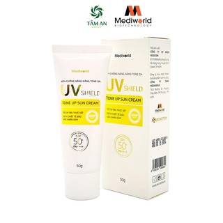 Kem chống nắng tế bào gốc Mediworld UV Shield Tone Up Sun 50g