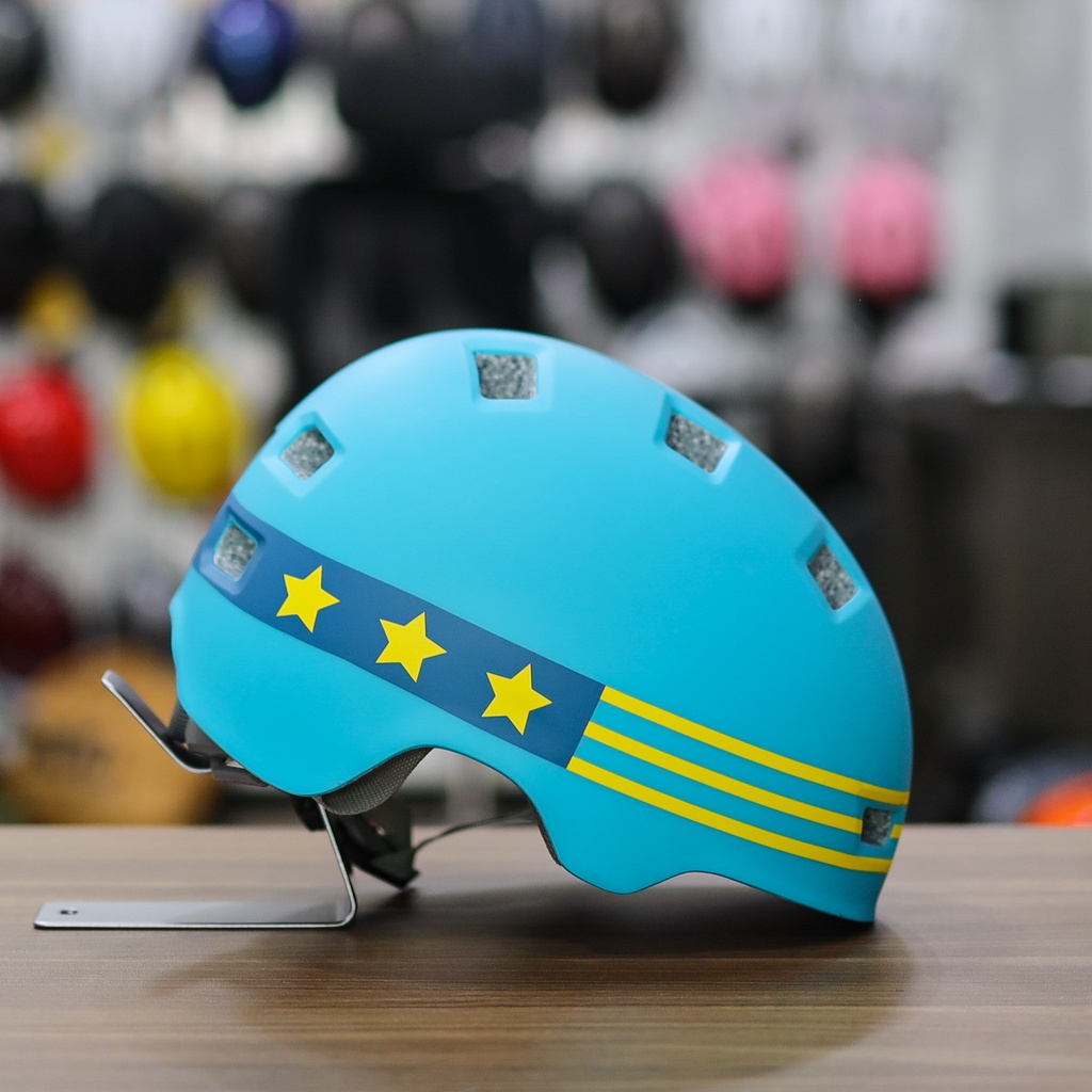 Nón Bảo Hiểm Trẻ Em Baby Kid Siêu Cute Màu Tím Hồng