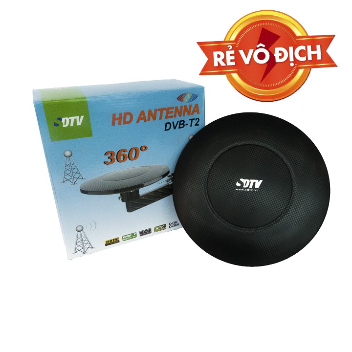 Siêu Anten kỹ thuật số mặt đất SDTV ADT17-HD 360 độ