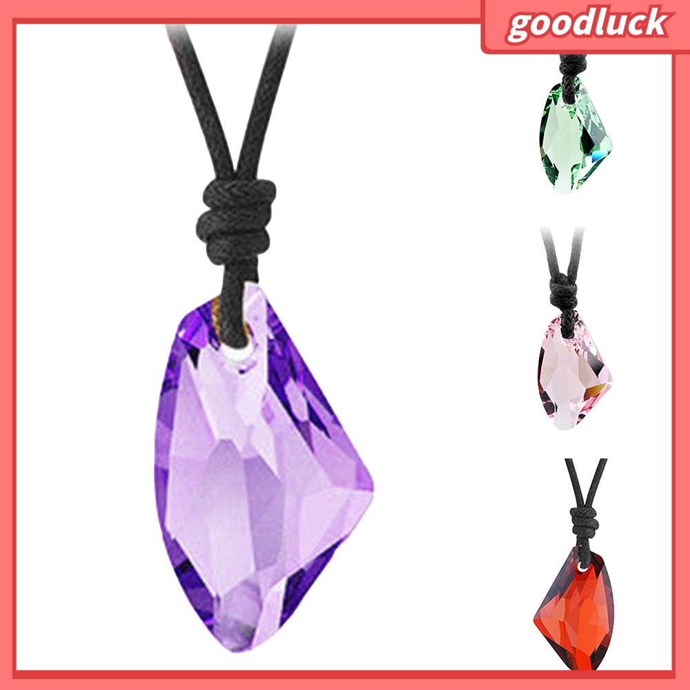 Vòng cổ Mặt Pha Lê Giả Thời Trang Cho Nam Và Nữ