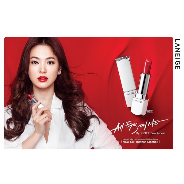 Son thỏi mềm mượt quyến rũ Laneige Silk Intense Lipstick - Red Vibe 3.5G mã 314