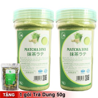 Bột trà xanh sữa 3in1 GreenD Food 90g