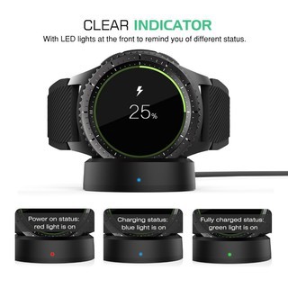 Ele】⚡⚡Đế Sạc Không Dây Cho Samsung Gear S2 S3 Classic Frontier