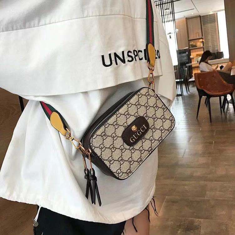 Túi đeo chéo trang trí đầu động vật thanh lịch thời trang dành cho nữ