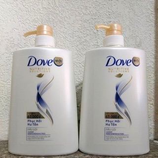 Dầu Gội phục hồi hư tổn Dove 900g