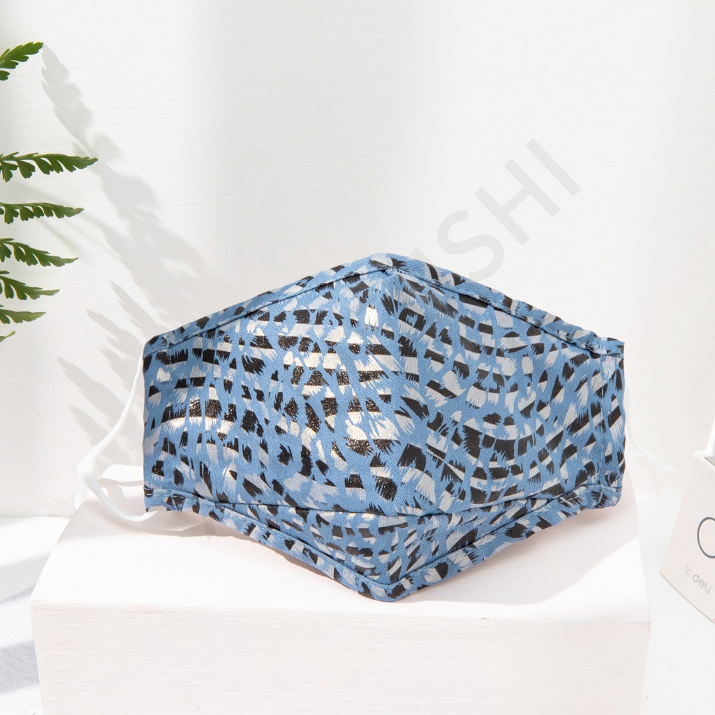 Khẩu Trang Cotton Ba Lớp Chống Bụi Có Thể Tái Sử Dụng Cho Người Lớn