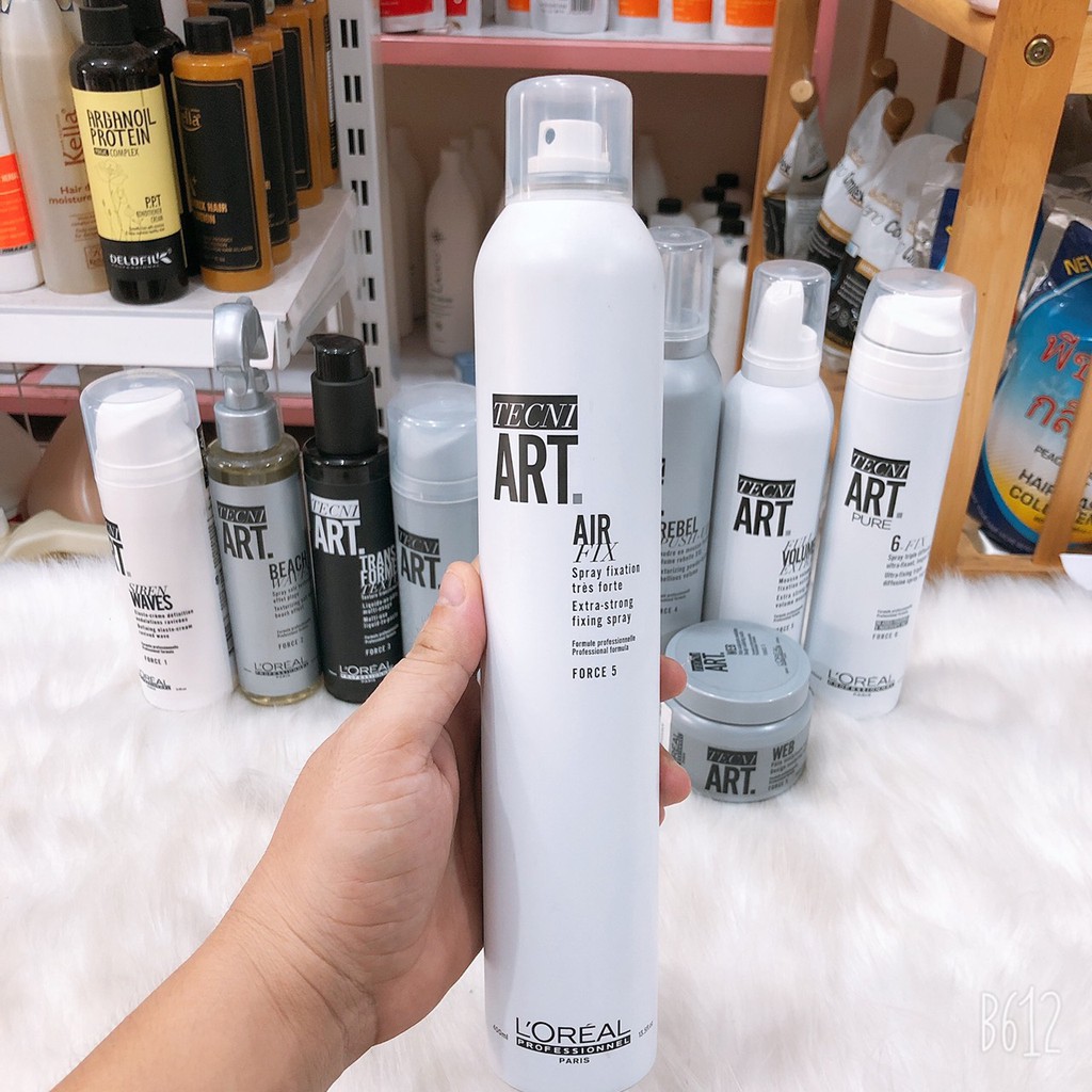 Keo ga xịt định hình giữ nếp tóc AIR FIX TECNI ART LOREAL