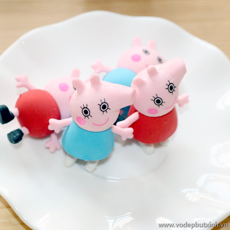 Gôm tẩy chì VPPT&amp;T hình heo peppa pig GT - 3621