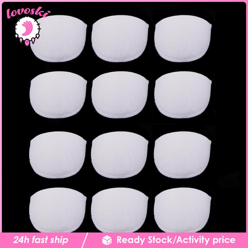 Set 6 Cặp Mút Đệm Vai Màu Trắng Dành Cho Nam Nữ DIY