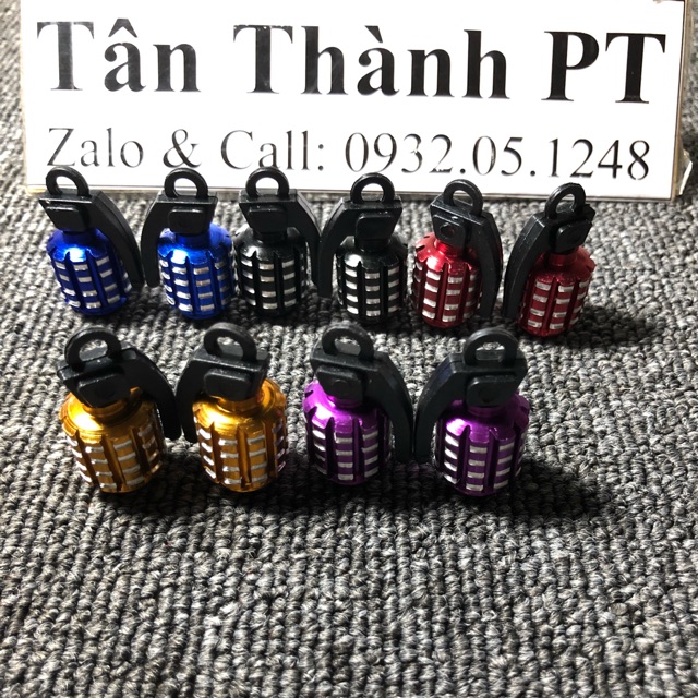Van vòi trang trí xe kiểu lựu đạn(1 cặp)