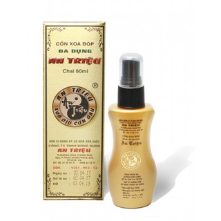 Cồn Xoa Bóp An Triệu - Xoa Dịu Đau Lưng Và Nhức Mỏi