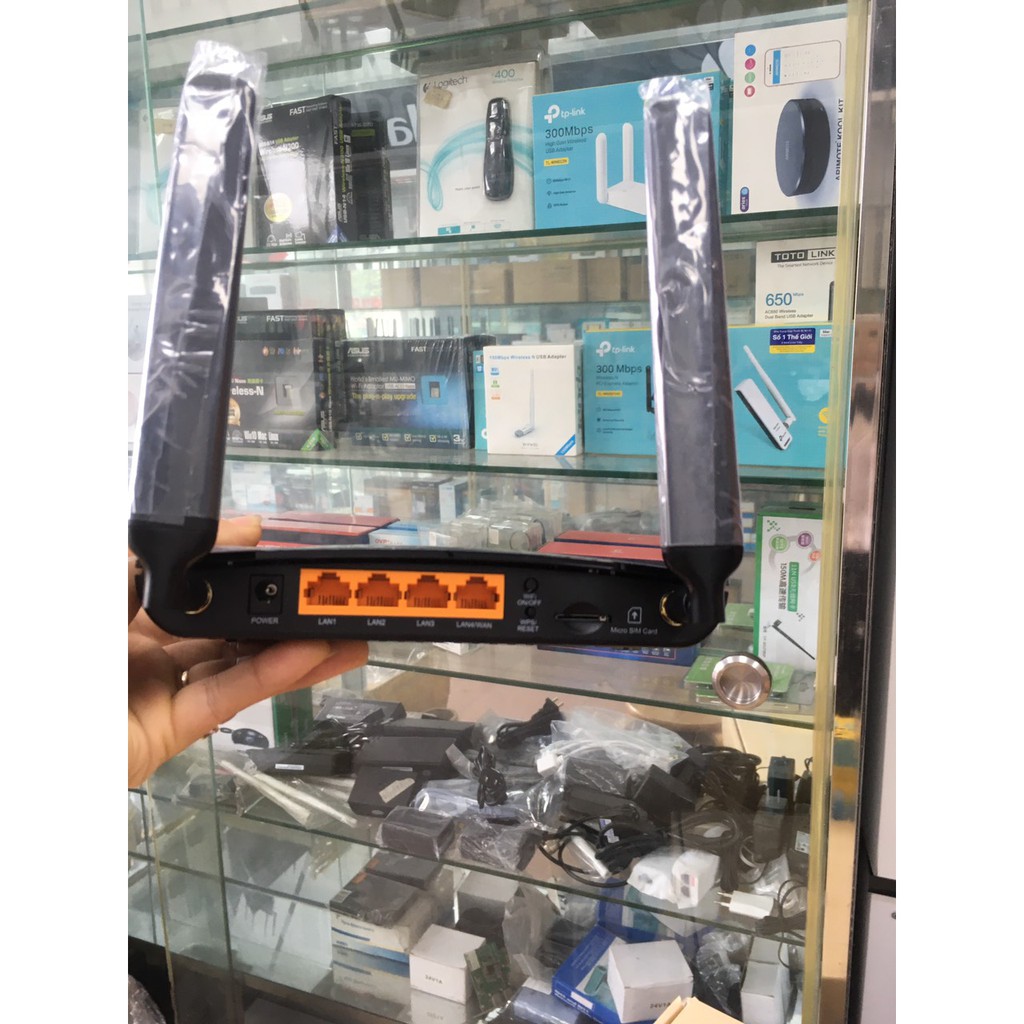 Modem Wifi 4G LTE MR6400 tốc độ 4G 150Mbps, Wifi 300Mbps hàng chính hãng TPlink | BigBuy360 - bigbuy360.vn