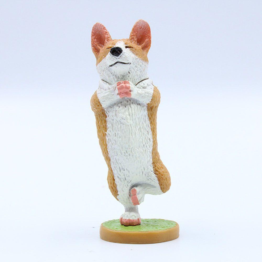 Mô Hình Chú Chó Husky / Bull Dễ Thương Vui Nhộn Trang Trí Nhà Cửa
