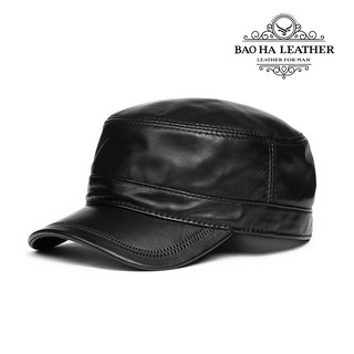 Nón Nam Da Cừu, Mũ Nam Da Cừu BHY1925 Mũ lưỡi chai da cừu, Chuẩn Da cừu thật