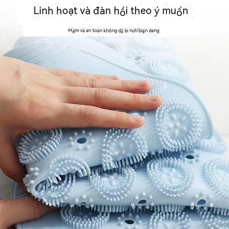 Thảm Tròn Lót Sàn Nhà Tắm / Vệ Sinh Chống Sốc / Trượt Có Giác Hút