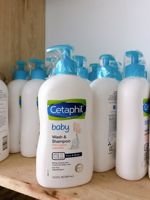 Sữa tắm gội toàn thân cho bé baby Cetaphil 399ml