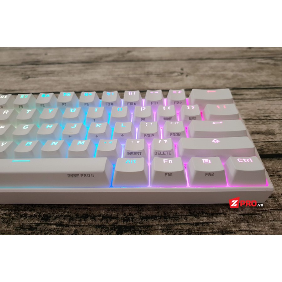 [Mã 267ELSALE hoàn 7% đơn 300K] Bàn phím cơ Anne Pro 2 (Kailh Box Switch) - White case