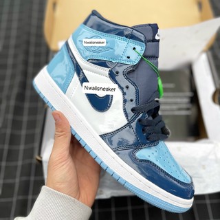 (Full Box) Giày JD Xanh Bóng Cao