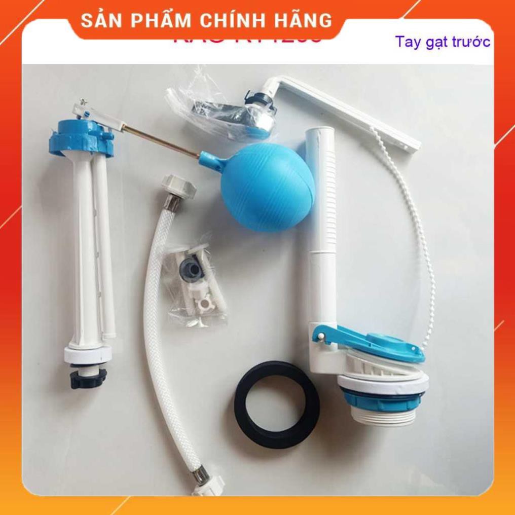 Bộ xả bàn cầu gạt  cấp phao, bộ xả nước bồn cầu gạt, xả cầu gạt cầu phổ thông