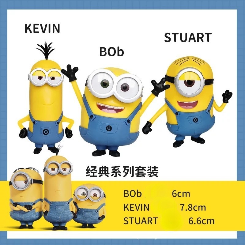 Mô Hình Nhân Vật Minion Trang Trí Nhà Ở/Xe Ô Tô
