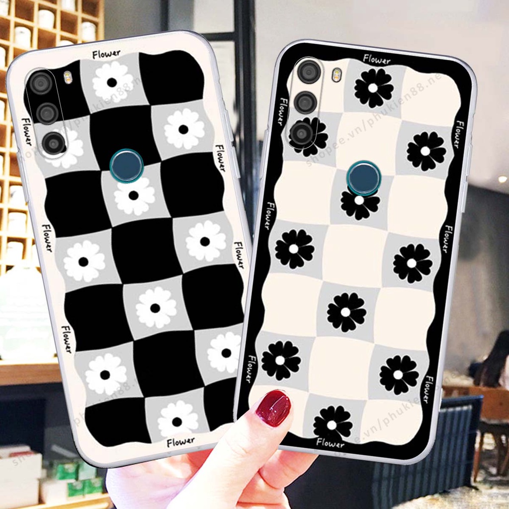 Ốp lưng Vsmart Active 3 ốp điện thoại LineBear, bé tóc xù, hoa siêu đẹp