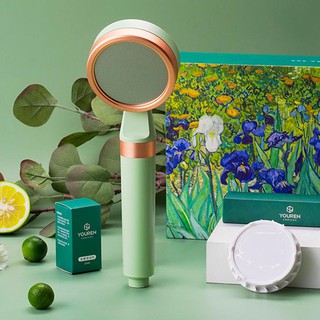 [Cao cấp] Vòi sen tăng áp lọc nước VC02 Chứa Vitamin C Thiên Nhiên Đẹp da Sáng da Mịn da