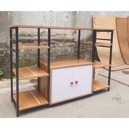 Kệ bếp để lò vi sóng, Thiết kế cao cấp sang trọng phù hợp đựng đồ phòng bếp