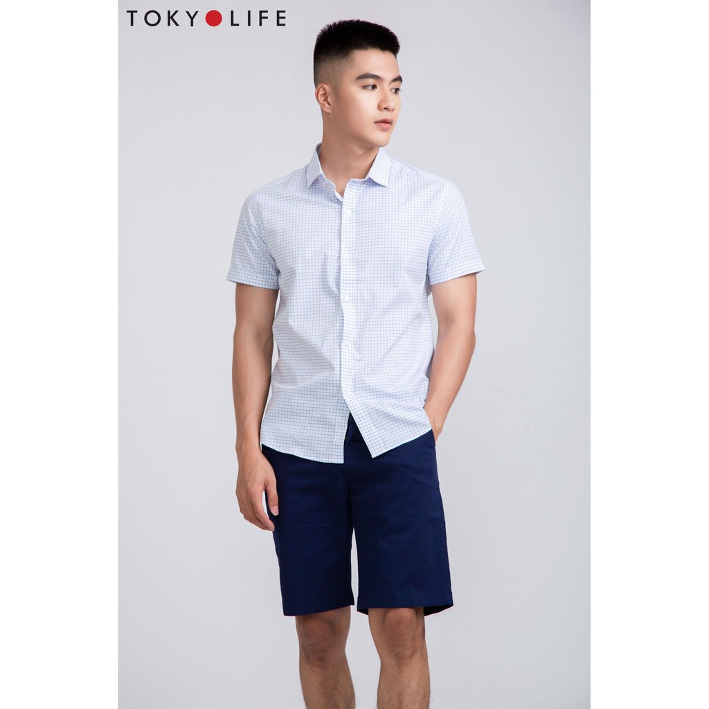 [Mã WABRTKL12 giảm 10% đơn 250K] Áo sơ mi Nam ngắn tay TOKYOLIFE dáng suông I733-057E | BigBuy360 - bigbuy360.vn