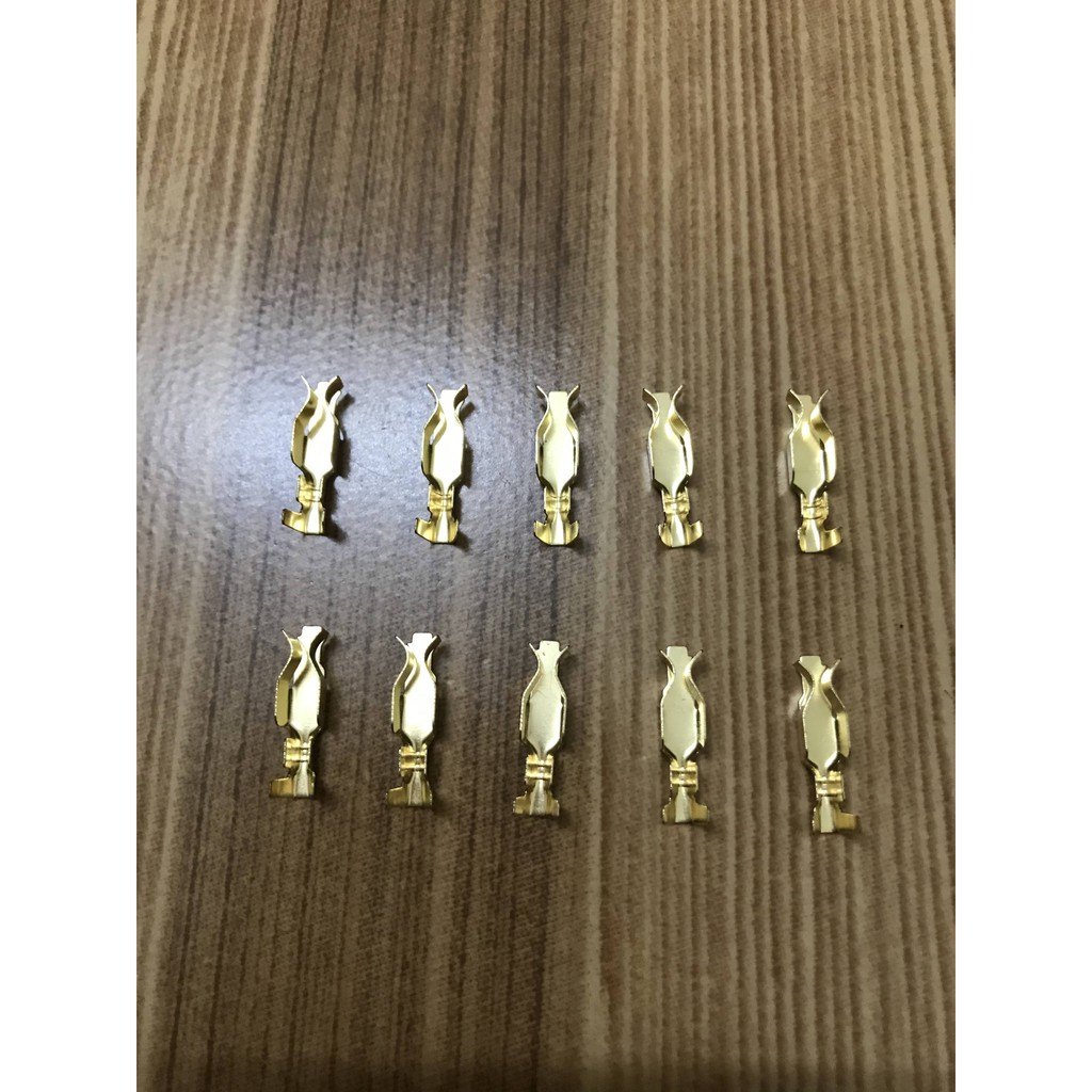 Đầu cos xe máy-ghim bong -1 bịch 100 cái