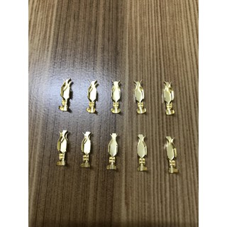 Đầu cos xe máy-ghim bong -1 bịch 100 cái