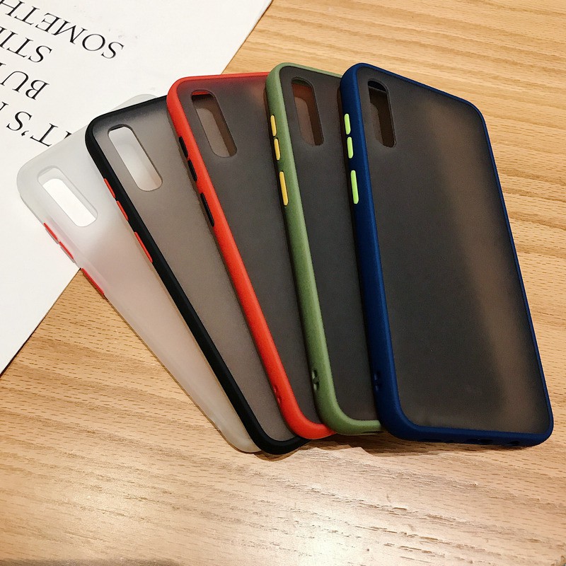 Ốp điện thoại PC+TPU silicon mềm cho Samsung A71 A51 A31 A50 A50s A30s A70 A60 A10 A20s A10s A30 A01 A11 A21s M10 A2 Core A7 2018 | BigBuy360 - bigbuy360.vn