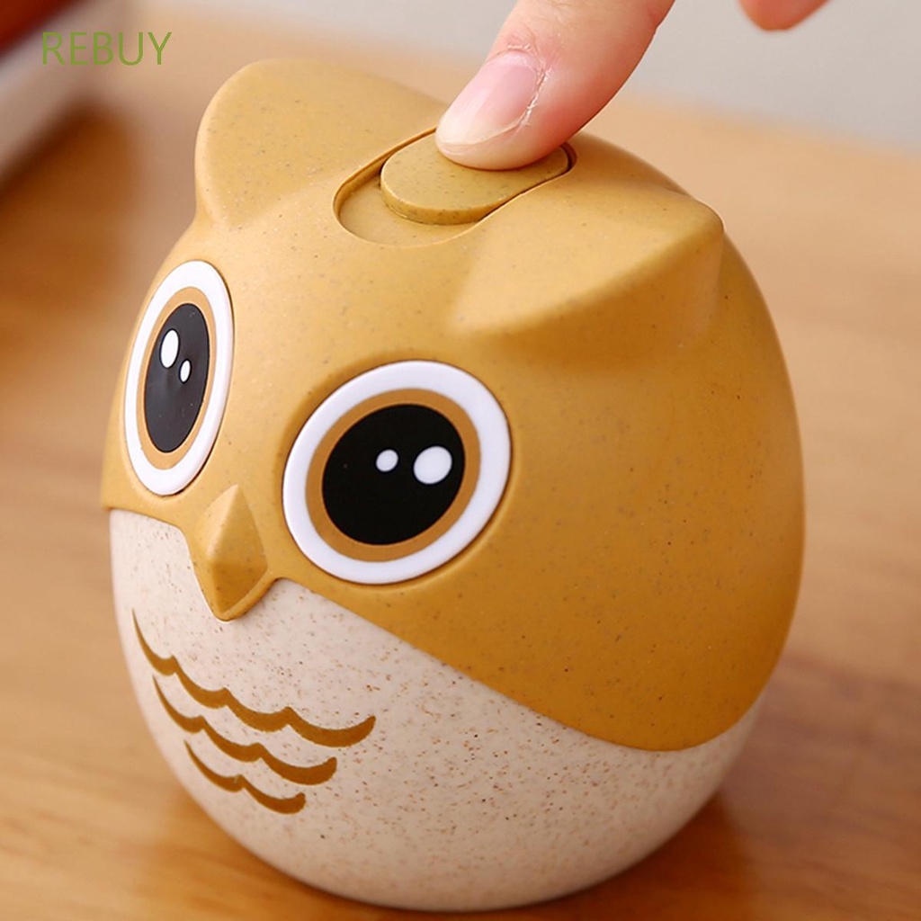 Hộp đựng tăm xỉa răng hình chim cú mèo dễ thương