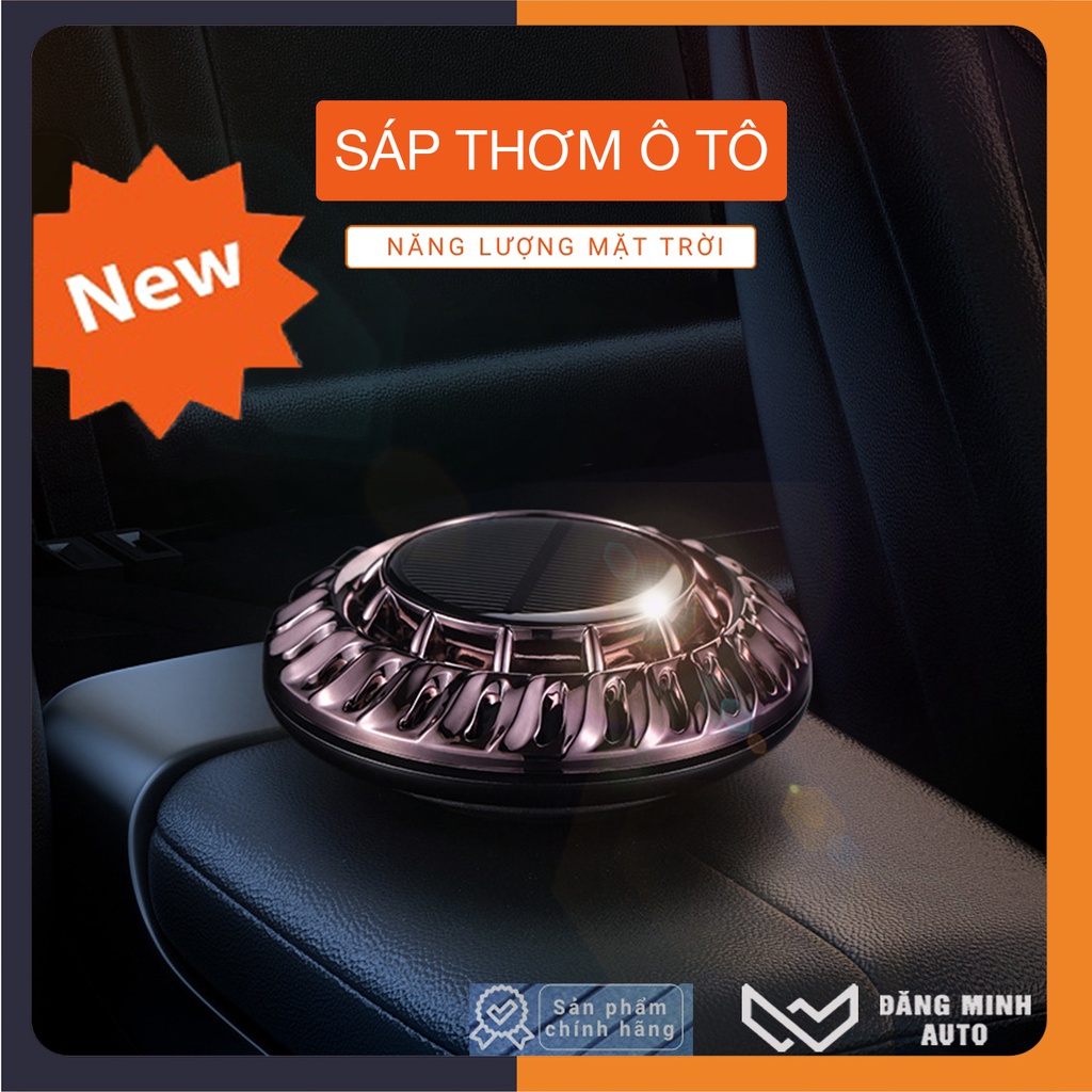 Sáp thơm ô tô mẫu UFO năng lượng mặt trời, máy khếch tán sáp thơm xoay toả hương cho xe hơi ST20 | BigBuy360 - bigbuy360.vn