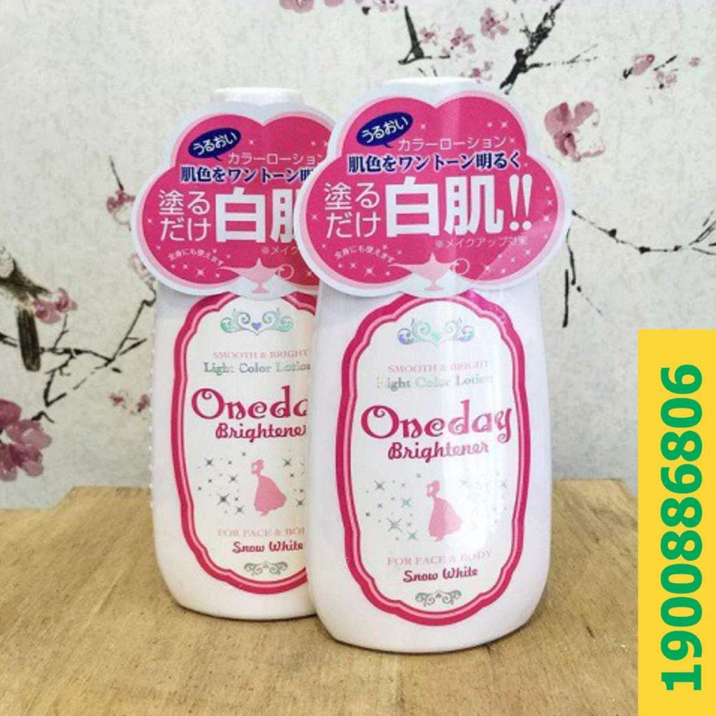 Lotion trắng da One day cho mặt và toàn thân - Konni39 Sơn Hòa - 1900886806